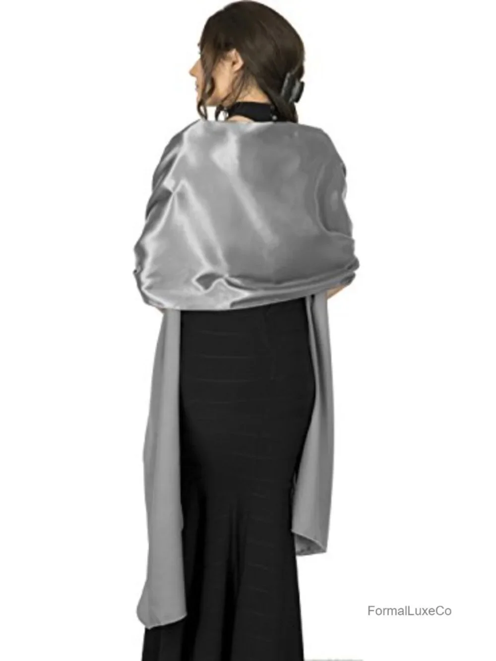 Satin Shawl Bridesmaid Wedding Wrap Scarf Wraps & Pashminas